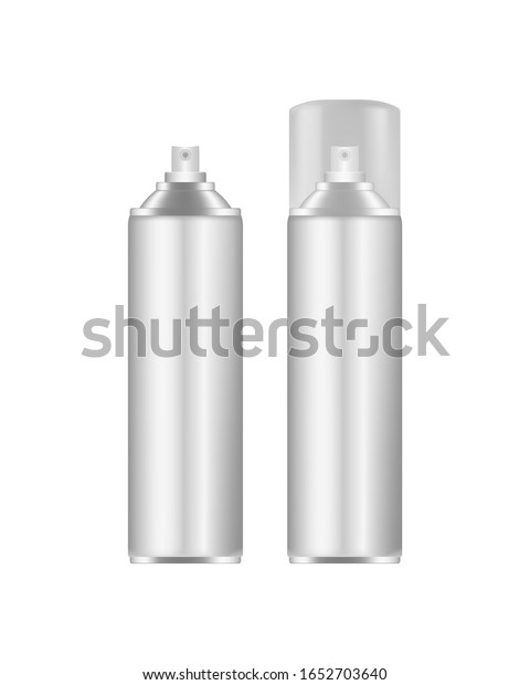 Download 3d Spray Bottle Mockup Isolated On Stock Vector Royalty Free 1652703640