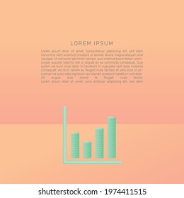3d stage, presentation, product, show of brand. EPS 10