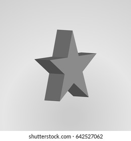 3d star icon