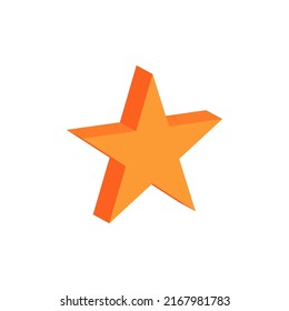 3D Star Icons Design Vector
