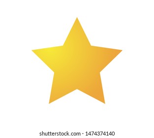 3d star vector design art.