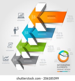 3d step up arrow staircase diagram business. Vector illustration. can be used for workflow layout, banner, number options, step up options, web design, infographics.