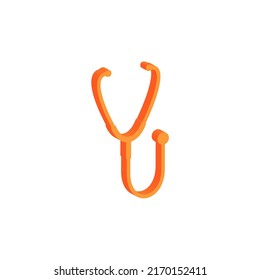3D Stethoscope Icons Design Vector
