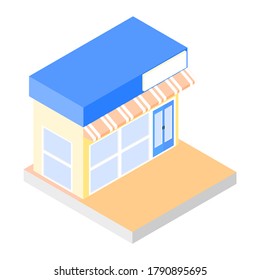 Icono de almacenamiento 3d estilo isométrico aislado en ilustración vectorial de fondo blanco.