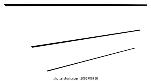 3D straight, parallel dynamic irregular lines, stripes element. Action, burst, speed comic effect lines