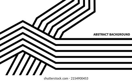 3d stripes, optical illusion. Line technology, geometric background with stripes