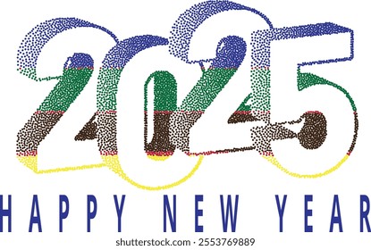 3d style 2025 new year
Luxury happy new year 2025 design with luxury golden glitter numerals. Premium number vector design for happy new year 2025 celebration.
