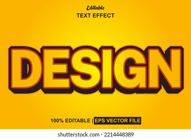 3d style editable design text effect