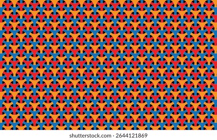 3D style pattern background vector