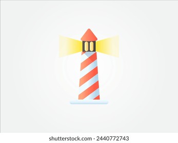 3d summer time element illustration for vacation or holiday in summertime and party relax or trip in seasonal festival