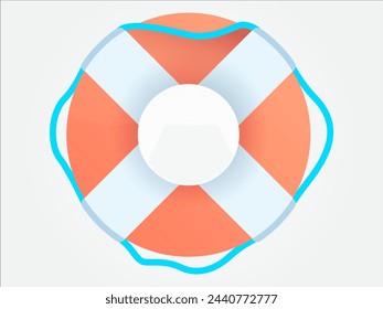 3D Sommerzeit Element Illustration für Urlaub oder Urlaub im Sommer und Party Entspannung oder Reise in saisonalen Festival