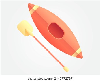 3D Sommerzeit Element Illustration für Urlaub oder Urlaub im Sommer und Party Entspannung oder Reise in saisonalen Festival