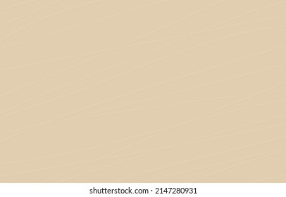 Banda de línea ondulada abstracta de 3d de superficie libre de presentación de textura de fondo. patrón elegante Tapa monocromática de color crema de rayas minimalistas con un color mínimo moderno, ilustración vectorial.