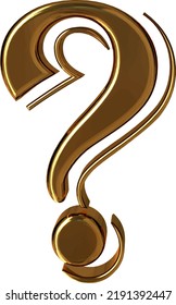 3d symbol made of gold