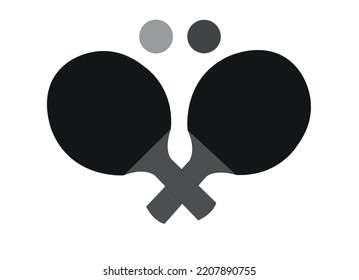 3d table tennis icon design 