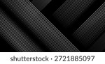 3D techno abstract background overlap layer on dark space with glowing white lines shape decoration. Modern graphic design element future style concept for banner, flyer, card, or brochure cover