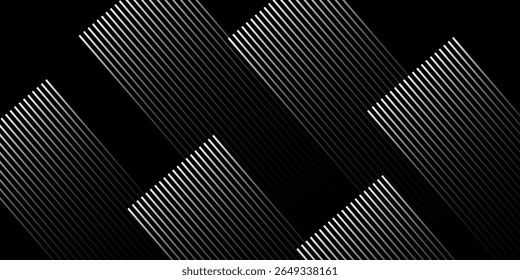 3D techno abstract background overlap layer on dark space with glowing white circles shape decoration. Modern graphic design element lines style concept for banner, flyer, card vector line
