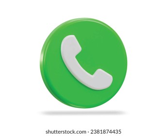3D-Telefonsymbol, Vektorgrafik