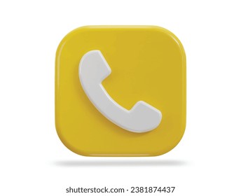 3D-Telefonsymbol, Vektorgrafik