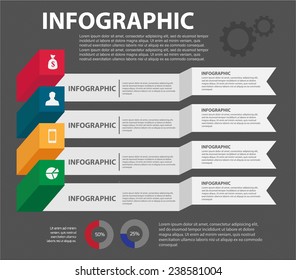 3d template for infographics