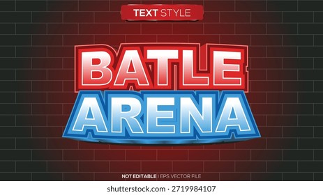 3D Texteffekt Schlachtfeld Thema
