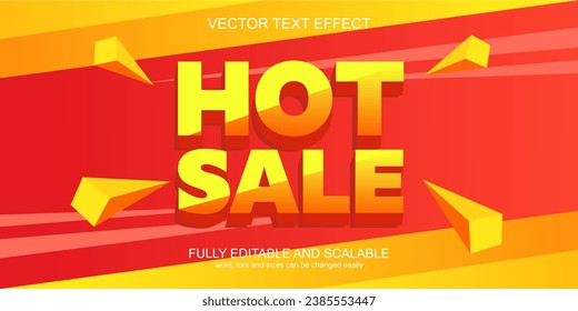 3d efecto de texto venta especial, mega, caliente, flash, super venta vector editable