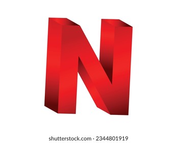 texto 3D, ilustración de fuente y archivo eps10