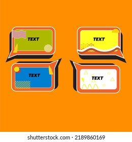 3d text frame for your commercial design