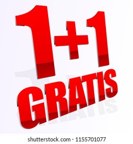 3d text for promotional uses. 3d marketing labels