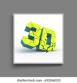 3D. Textbook, booklet or notebook mockup. Business brochure. Cover design template. Vector illustration. 