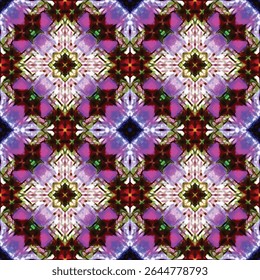 Patrón ornamental transparente de Vector de textura 3D