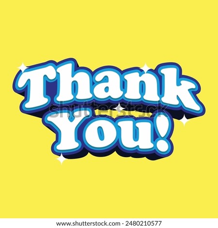 3d, thank, illustration, blue, design, banner, text, sign, symbol, you, background, graphic, vector, gratitude, card, template, message, word, greeting, letter, concept, thank you, lettering, element,