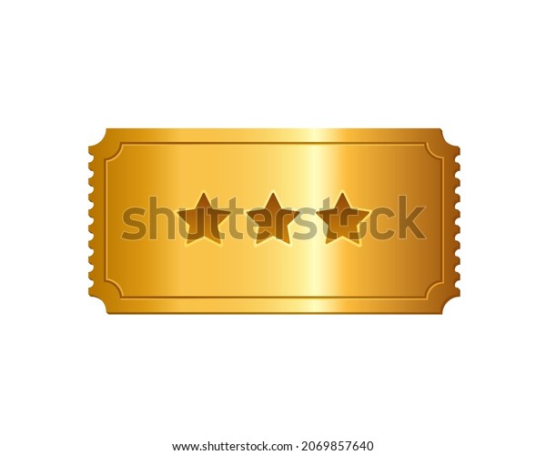 16,597 Gold Tickets Images, Stock Photos & Vectors | Shutterstock