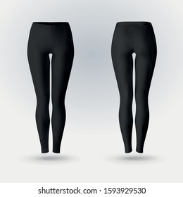 3D Tights, Sport, 3D Illustration, Yoga Pants, Yoga