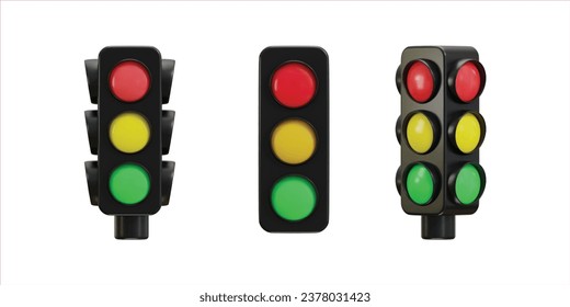 3.ᵉʳ conjunto de iconos de semáforo