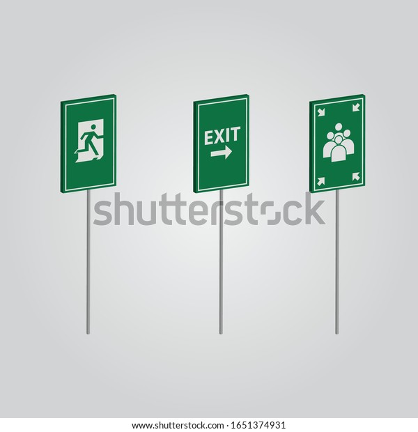 3D traffic signs vector.Set of road\
sign.Traffic-Road Sign Collection for\
element