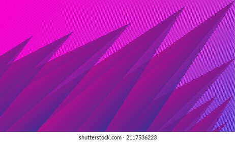 3d triangle abstract background in purple color wrap