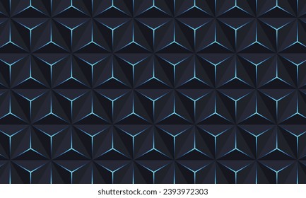 3d triangle geometric background in eps