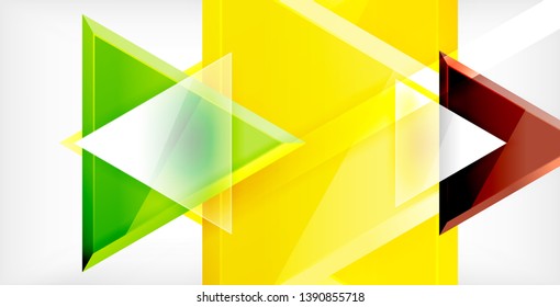 3d triangular vector minimal abstract background design, abstract poster geometric design, vector illustration