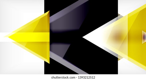 3d triangular vector minimal abstract background design, abstract poster geometric design, vector illustration