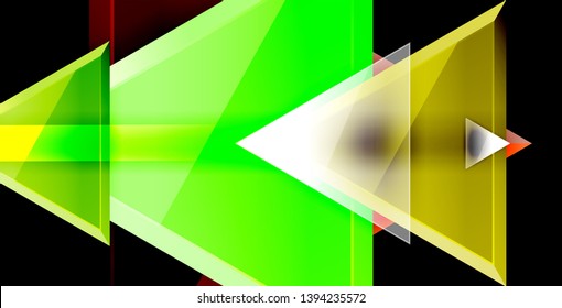 3d triangular vector minimal abstract background design, abstract poster geometric design, vector illustration