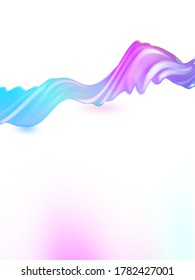 3d twisted energetic flow, vector EPS10 with transparency