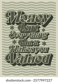 3D typography design. perfect for office wall art. inspirational quote print. office decor, motivational prints. printable for wall art, t'shirt design and other uses