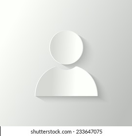 3d user icon