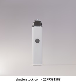 3d Vape Pod - Newest Generation Of Vaping Products. Vector Illustration.