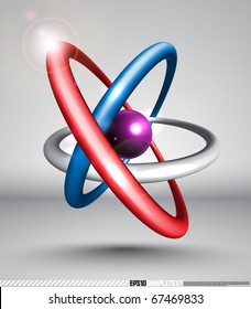 3D Vector Atom