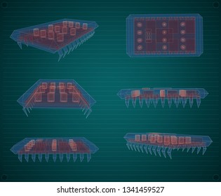 3d vector chip set for computer