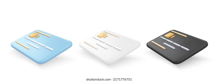 tarjeta de crédito vectorial 3D dinero garantía financiera para compras en línea, tarjeta de crédito de pago en línea