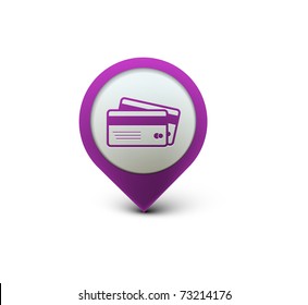 3d vector credit cards icon design element.