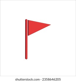 3d vector design flag icon